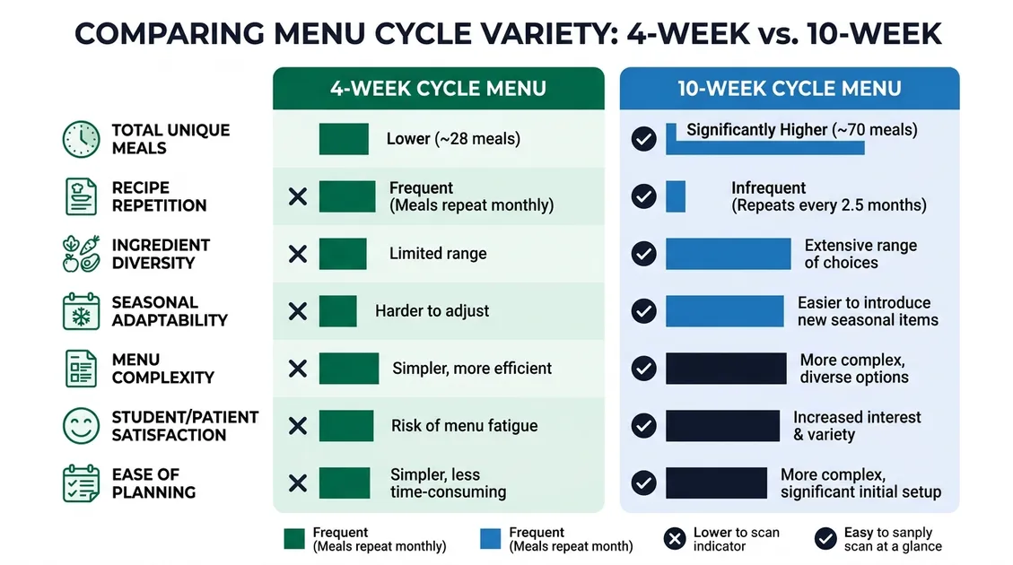 Flowchart showing how one base recipe branches into diabetic cardiac pureed and regular diet versions Flowchart showing how one base recipe branches into diabetic cardiac pureed and regular diet versions
