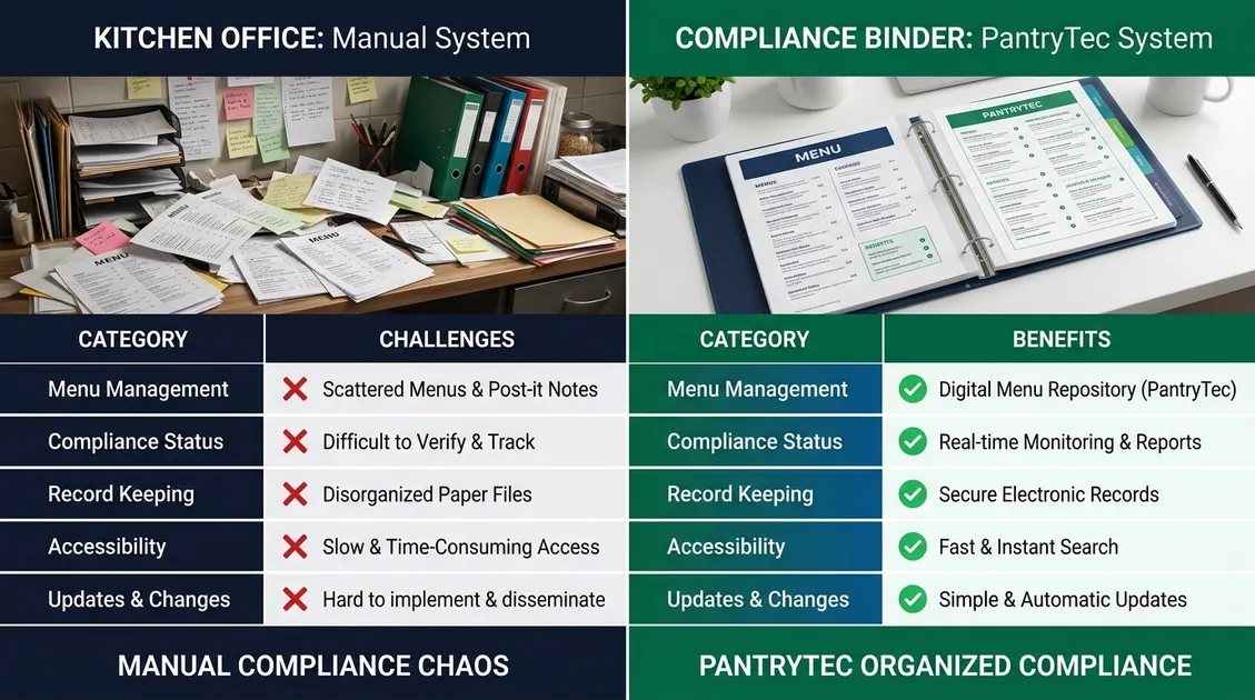 Memory care dining table with high-contrast plates showing colorful finger food options Memory care dining table with high-contrast plates showing colorful finger food options