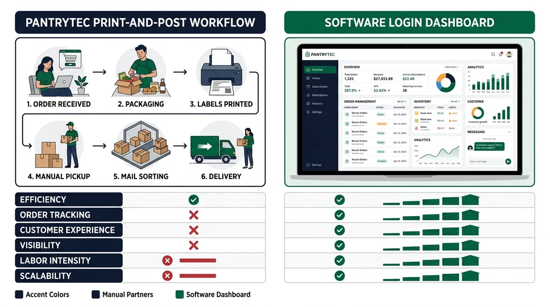 Dietitian-Approved Cycle Menus for Senior Care Facilities - Cost comparison bar chart showing PantryTec $15/mo vs industry average $200-500/mo