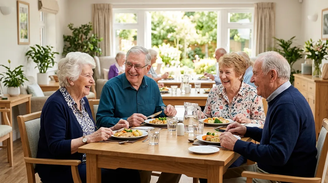 Organized compliance binder open to tabbed section showing RD approval letter and weekly menus Organized compliance binder open to tabbed section showing RD approval letter and weekly menus