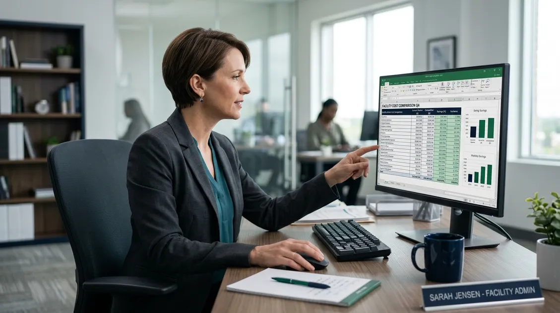 Compliance binder open to RD Approval Letter on administrator desk