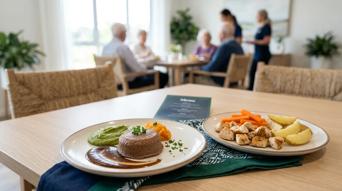 Diagram of 10-week cycle menu rotation with therapeutic diet extensions