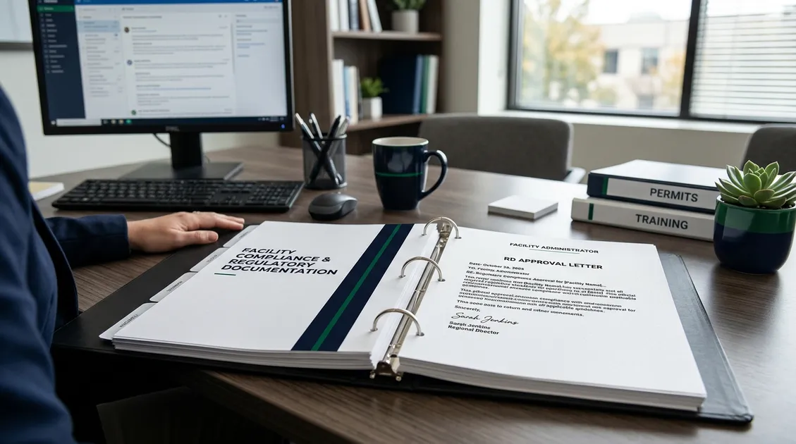 Diagram: Decision tree flowchart for choosing between PantryTec and MealSuite by facility size